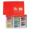 Holbein Artists' Watercolors - Set of 18, Assorted Colors, 15 ml Tubes
